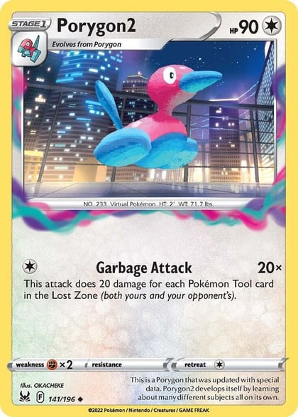 Porygon2, SWSH11: Lost Origin 141/196