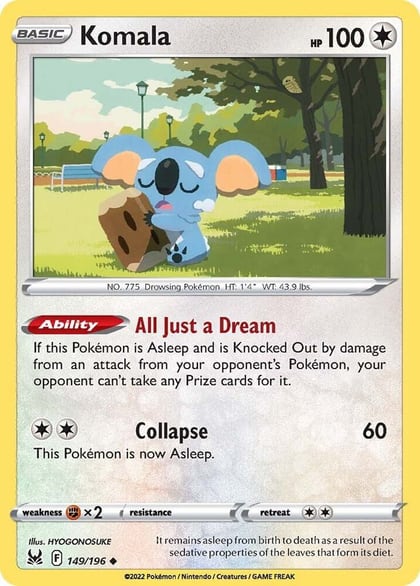 Komala, SWSH11: Lost Origin 149/196