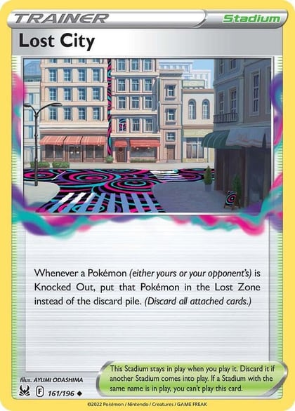 Lost City, SWSH11: Lost Origin 161/196