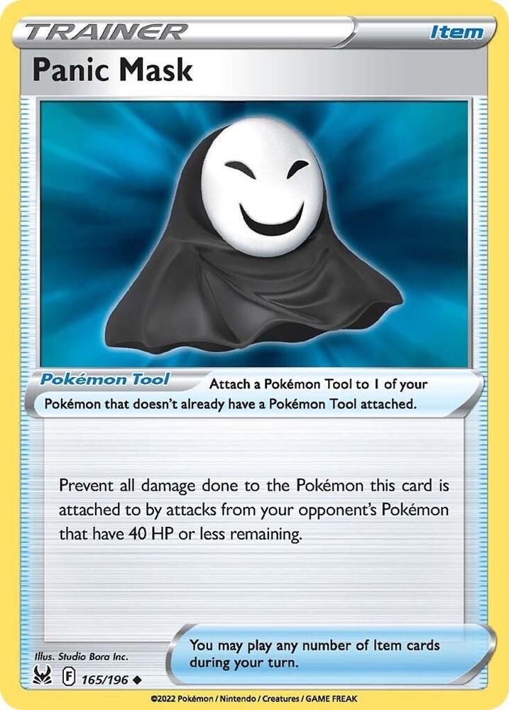 Panic Mask, SWSH11: Lost Origin 165/196