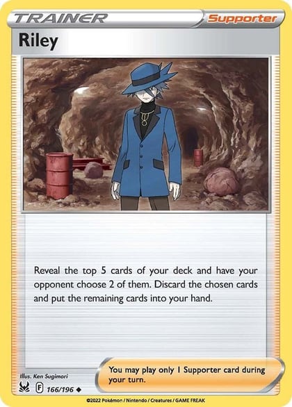 Riley, SWSH11: Lost Origin 166/196