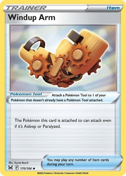 Windup Arm, SWSH11: Lost Origin 170/196