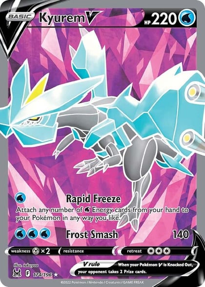Kyurem V (Full Art), SWSH11: Lost Origin 174/196