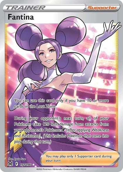 Fantina (Full Art), SWSH11: Lost Origin 191/196