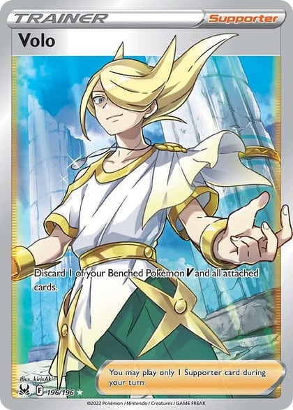 Volo (Full Art), SWSH11: Lost Origin 196/196