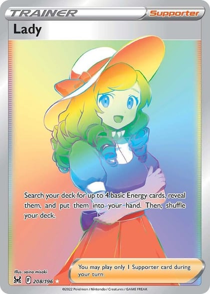 Lady (Secret), SWSH11: Lost Origin 208/196