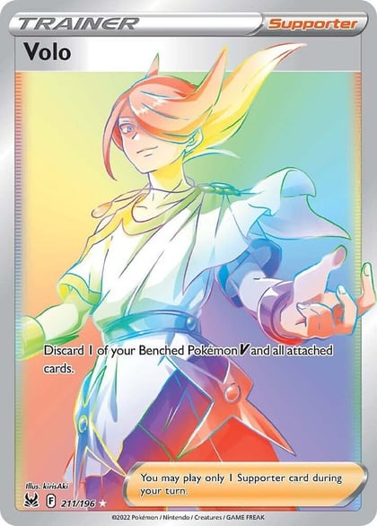 Volo (Secret), SWSH11: Lost Origin 211/196