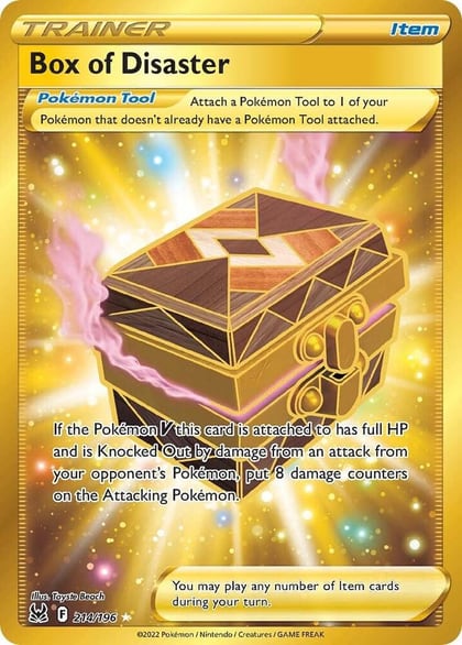 Box of Disaster (Secret), SWSH11: Lost Origin 214/196