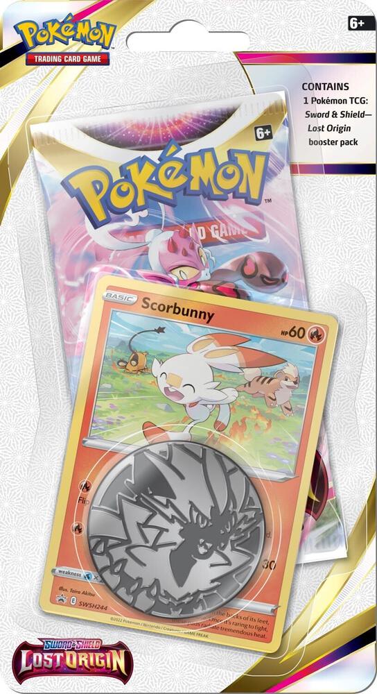 Lost Origin Single Pack Blister [Scorbunny], SWSH11: Lost Origin P277328