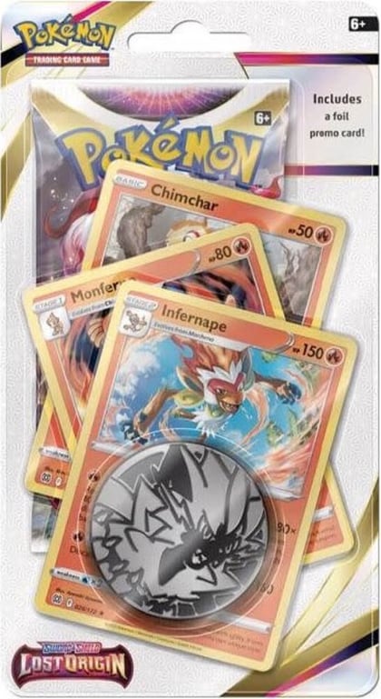 Lost Origin Premium Checklane Blister [Infernape], SWSH11: Lost Origin P277331