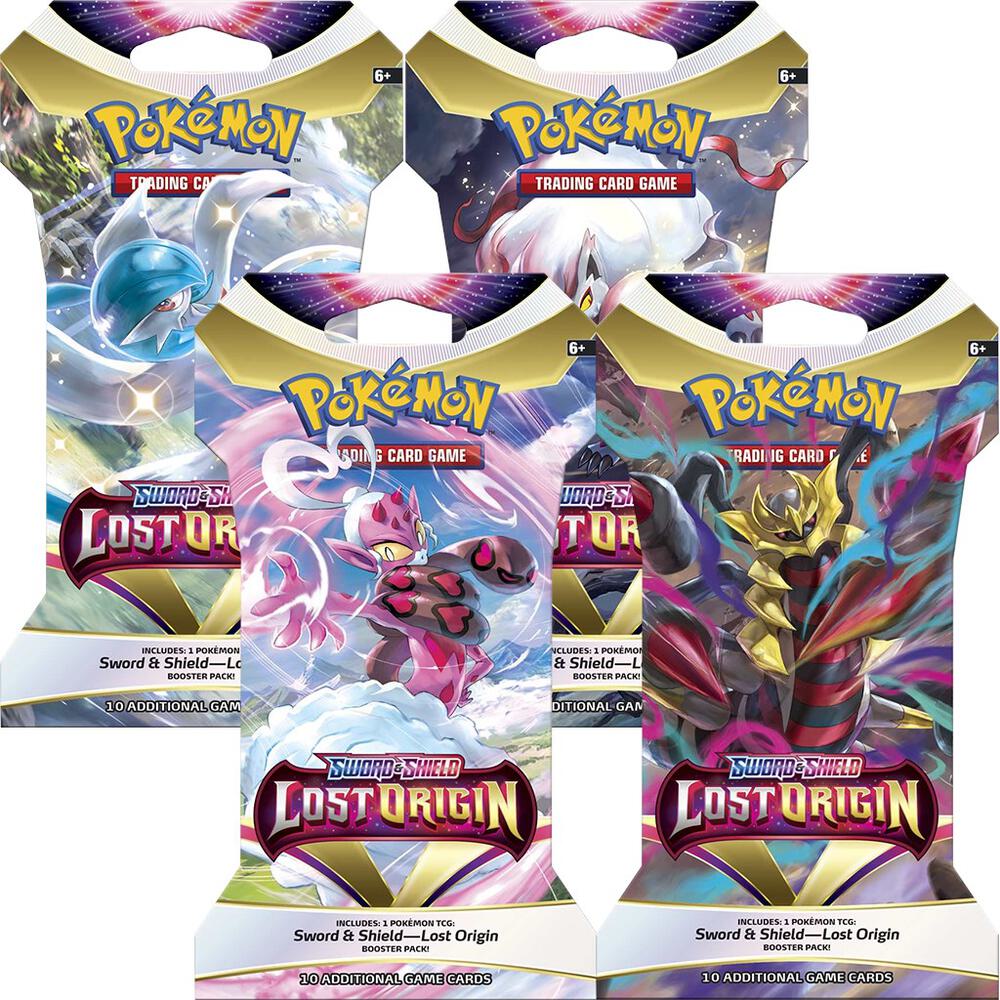 Lost Origin Sleeved Booster Pack Art Bundle [Set of 4], SWSH11: Lost Origin P278801
