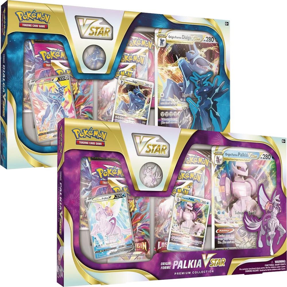 Origin Forme Dialga/Palkia VSTAR Premium Collection [Set of 2], SWSH11: Lost Origin P282005