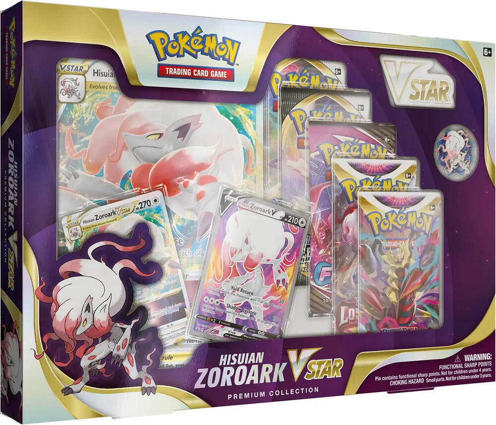 Hisuian Zoroark VSTAR Premium Collection (International Version), SWSH11: Lost Origin P637417