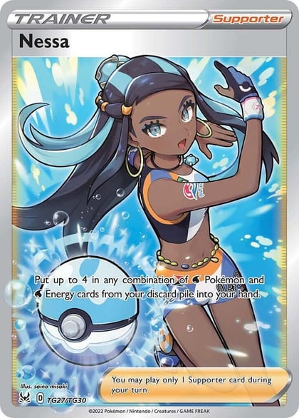 Nessa, SWSH11: Lost Origin Trainer Gallery TG27/TG30