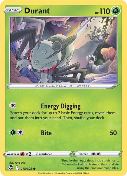 Durant, SWSH12: Silver Tempest 013/195