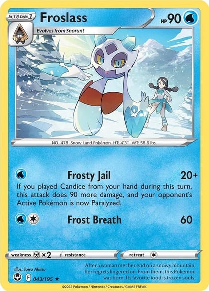 Froslass, SWSH12: Silver Tempest 043/195
