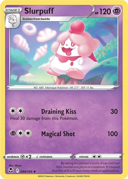 Slurpuff, SWSH12: Silver Tempest 084/195