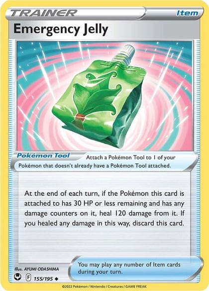 Emergency Jelly, SWSH12: Silver Tempest 155/195