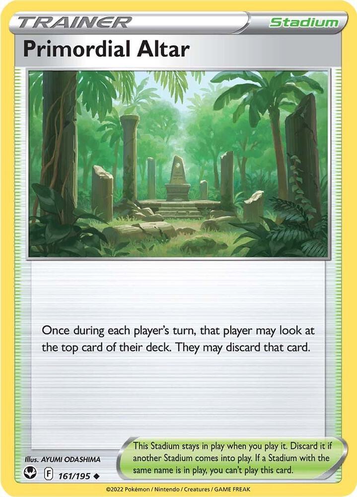 Primordial Altar, SWSH12: Silver Tempest 161/195