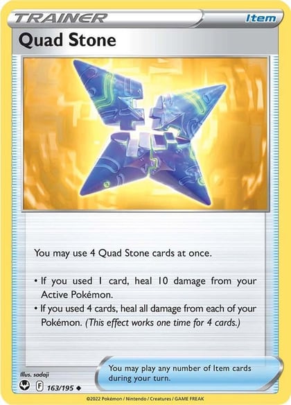 Quad Stone, SWSH12: Silver Tempest 163/195