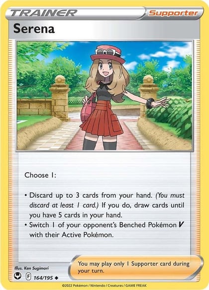 Serena, SWSH12: Silver Tempest 164/195