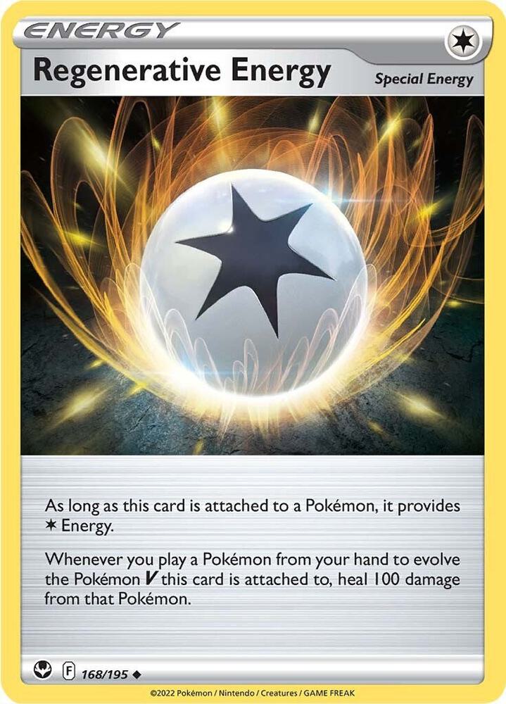 Regenerative Energy, SWSH12: Silver Tempest 168/195