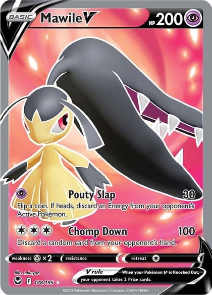 Mawile V (Full Art), SWSH12: Silver Tempest 178/195