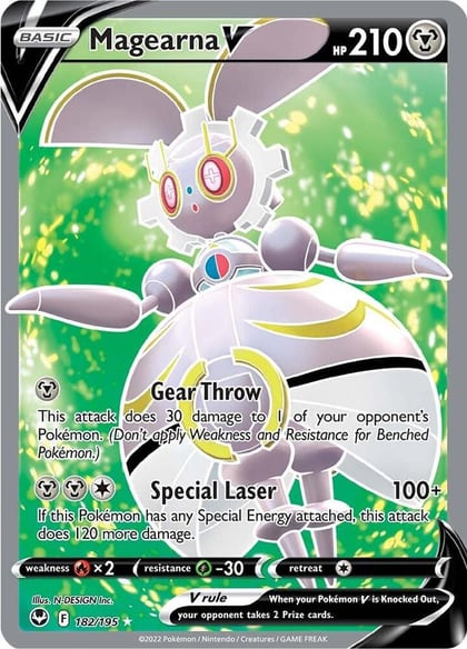 Magearna V (Full Art), SWSH12: Silver Tempest 182/195