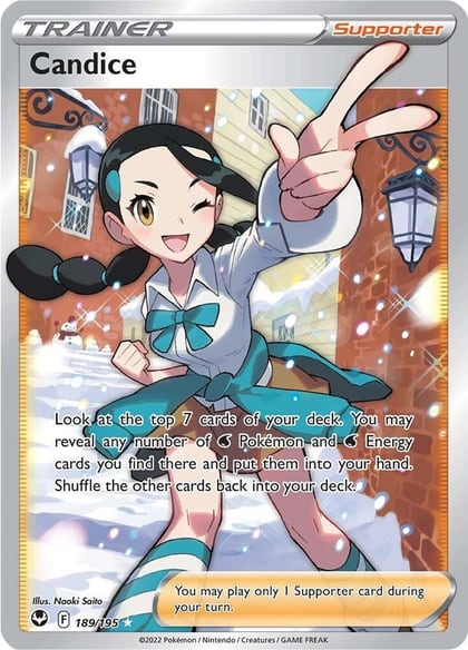 Candice (Full Art), SWSH12: Silver Tempest 189/195