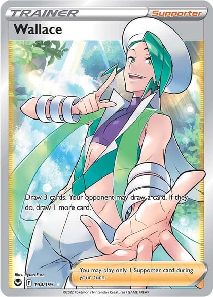 Wallace (Full Art), SWSH12: Silver Tempest 194/195