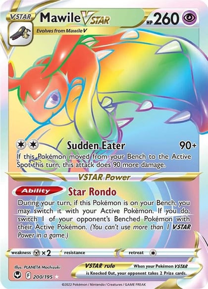 Mawile VSTAR (Secret), SWSH12: Silver Tempest 200/195