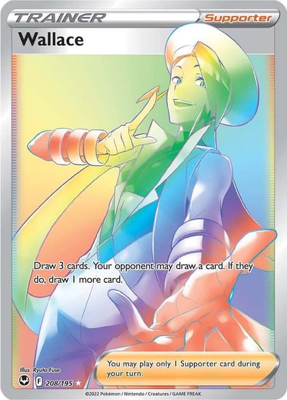 Wallace (Secret), SWSH12: Silver Tempest 208/195