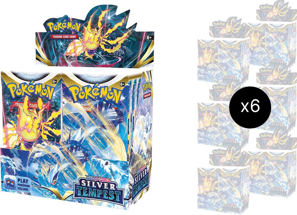 Silver Tempest Booster Box Case, SWSH12: Silver Tempest P283391
