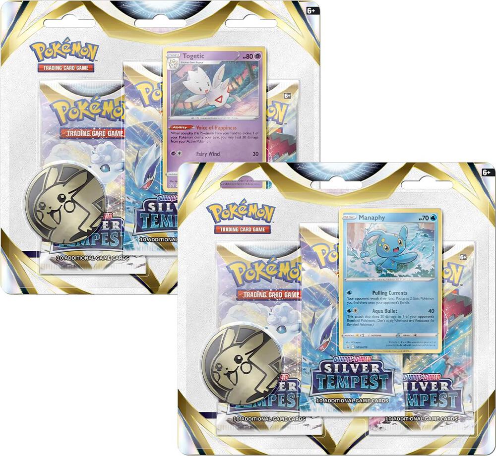 Silver Tempest 3 Pack Blister [Set of 2], SWSH12: Silver Tempest P285779