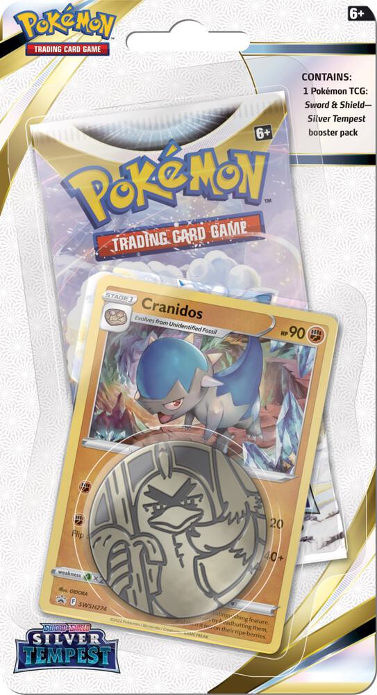 Silver Tempest Single Pack Blister [Cranidos], SWSH12: Silver Tempest P285781