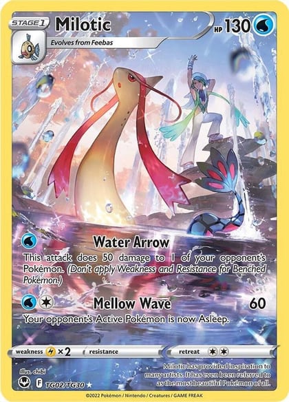 Milotic, SWSH12: Silver Tempest Trainer Gallery TG02/TG30
