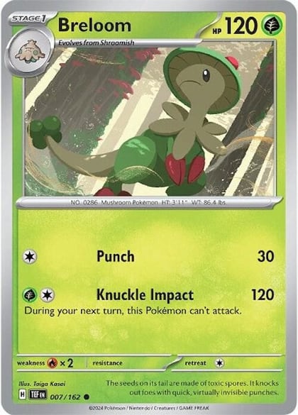 Breloom, SV05: Temporal Forces 007/162