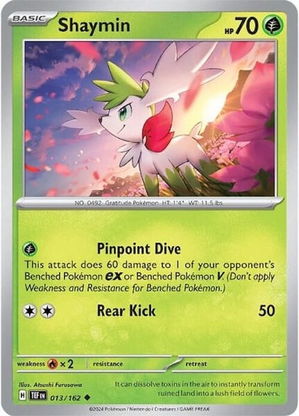 Shaymin, SV05: Temporal Forces 013/162