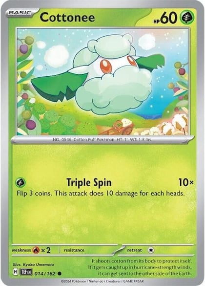 Cottonee, SV05: Temporal Forces 014/162