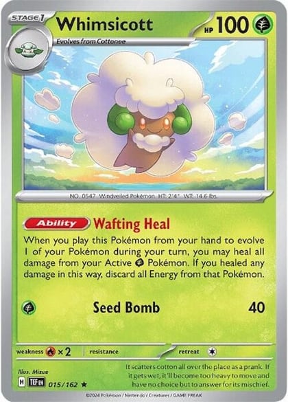Whimsicott, SV05: Temporal Forces 015/162