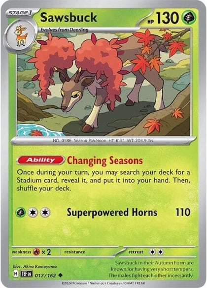 Sawsbuck - 017/162, SV05: Temporal Forces 017/162