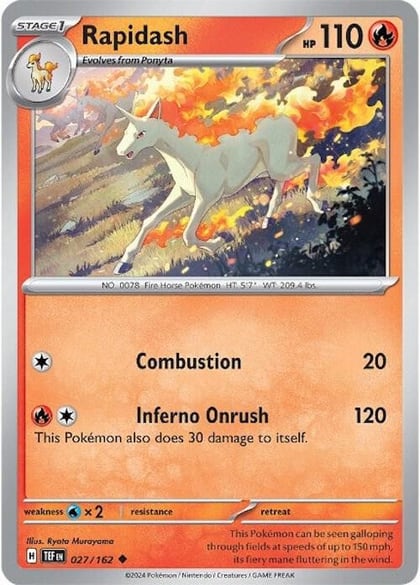 Rapidash, SV05: Temporal Forces 027/162