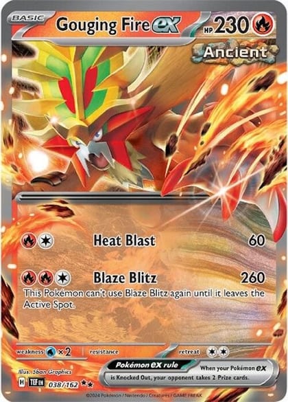 Gouging Fire ex - 038/162, SV05: Temporal Forces 038/162