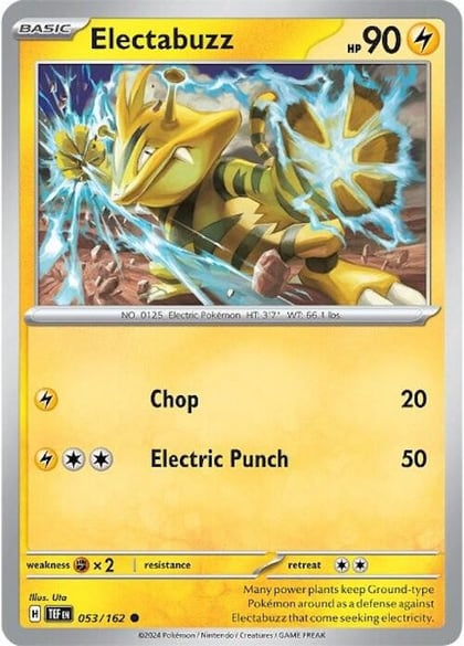 Electabuzz, SV05: Temporal Forces 053/162