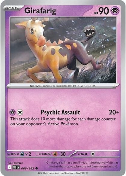 Girafarig, SV05: Temporal Forces 066/162