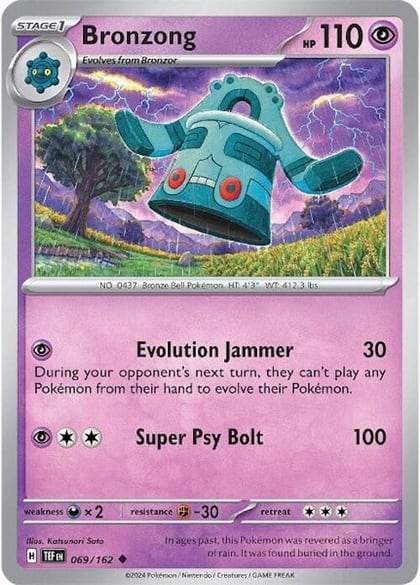 Bronzong, SV05: Temporal Forces 069/162