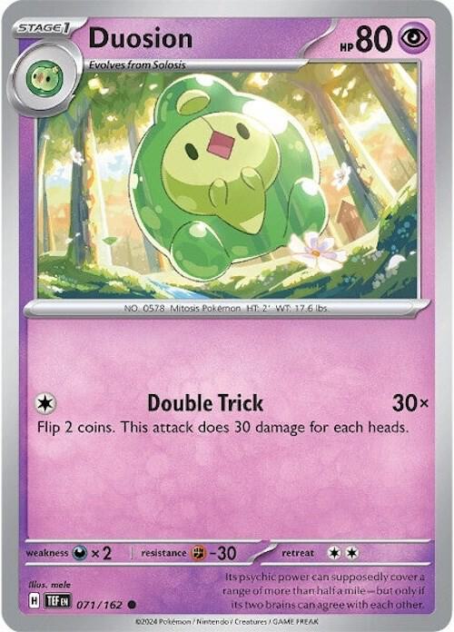Duosion, SV05: Temporal Forces 071/162