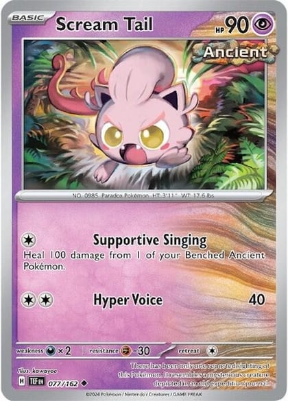 Scream Tail, SV05: Temporal Forces 077/162