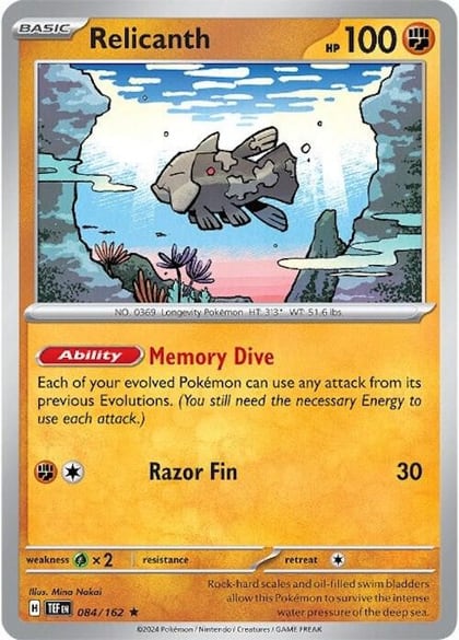 Relicanth - 084/162, SV05: Temporal Forces 084/162