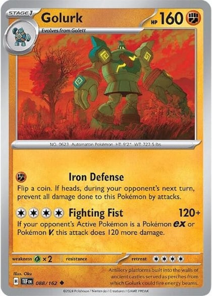 Golurk, SV05: Temporal Forces 088/162